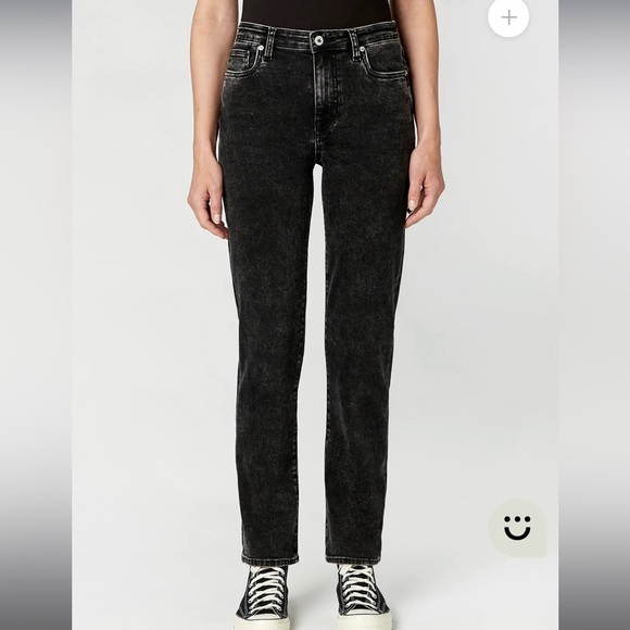 Buffalo High Rise Straight Acid Wash Jeans - Picture 1 of 9